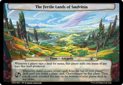 The Fertile Lands of Saulvinia, Planechase: March of the Machine 50