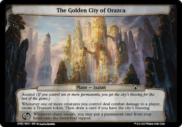 The Golden City of Orazca, Planechase: March of the Machine 52