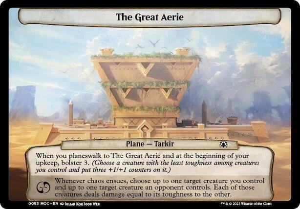 The Great Aerie, Planechase: March of the Machine 53