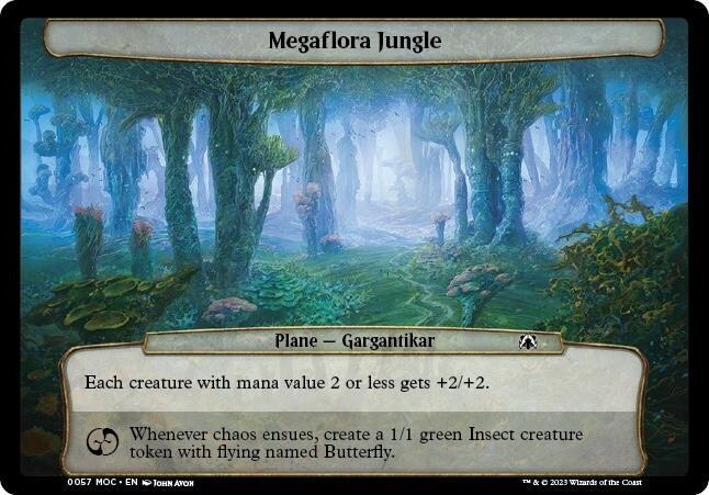 Megaflora Jungle, Planechase: March of the Machine 57