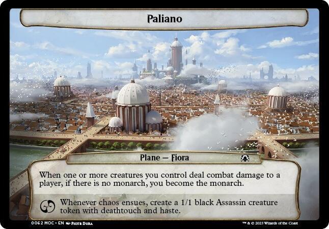 Paliano, Planechase: March of the Machine 62