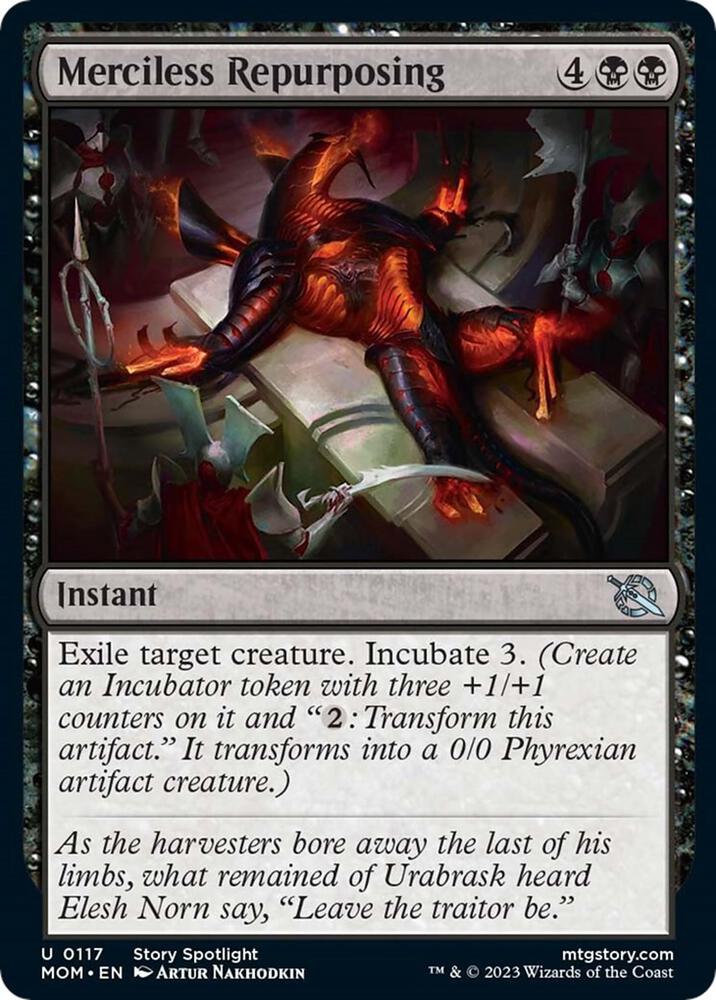 Merciless Repurposing, March of the Machine 117