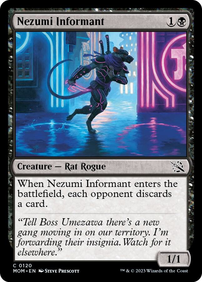 Nezumi Informant, March of the Machine 120
