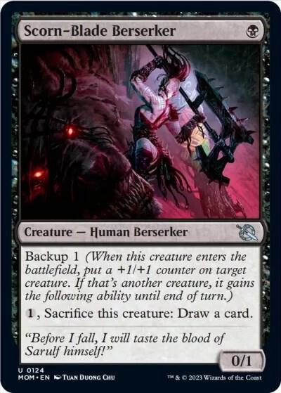 Scorn-Blade Berserker, March of the Machine 124