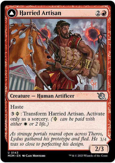 Harried Artisan, March of the Machine 143