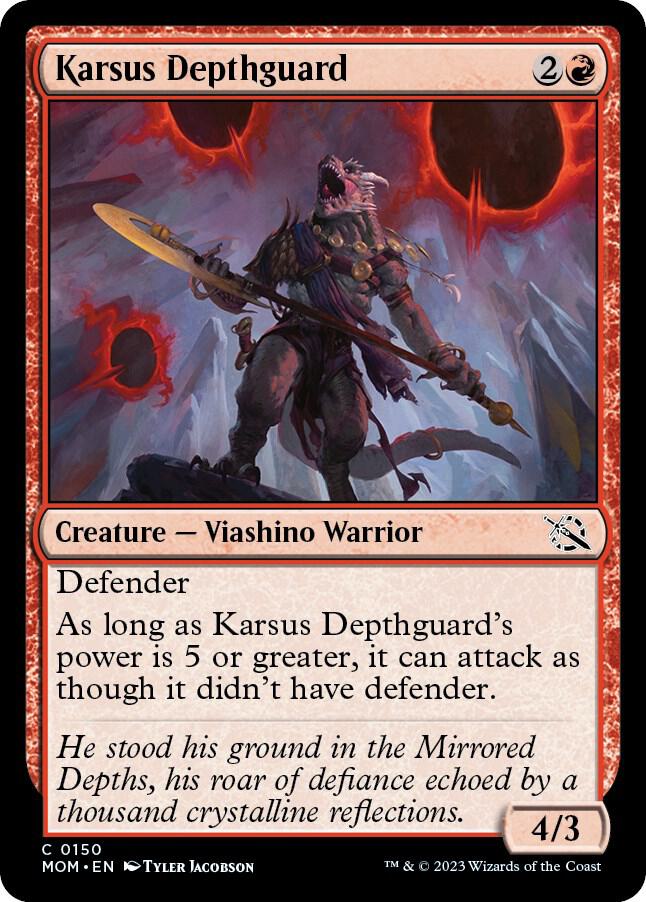 Karsus Depthguard, March of the Machine 150