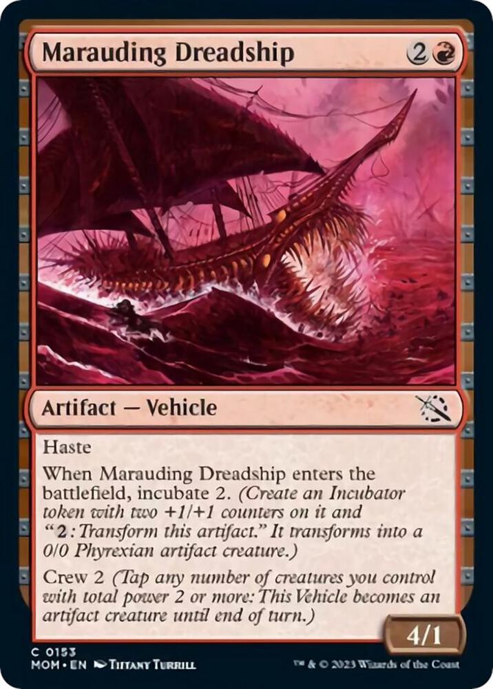 Marauding Dreadship, March of the Machine 153
