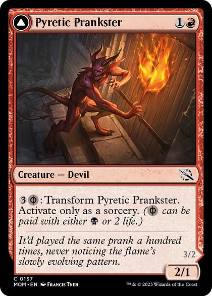 Pyretic Prankster, March of the Machine 157