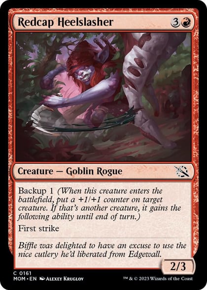 Redcap Heelslasher, March of the Machine 161