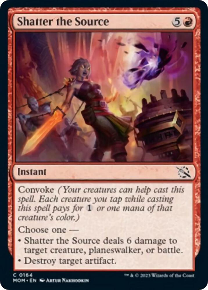 Shatter the Source, March of the Machine 164