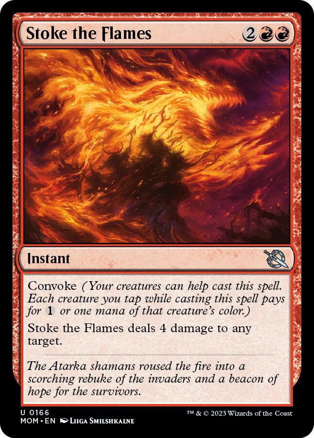 Stoke the Flames, March of the Machine 166