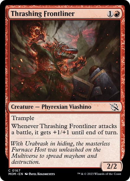 Thrashing Frontliner, March of the Machine 167