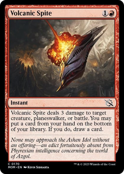 Volcanic Spite, March of the Machine 170
