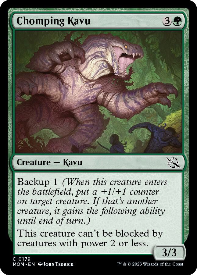 Chomping Kavu, March of the Machine 179