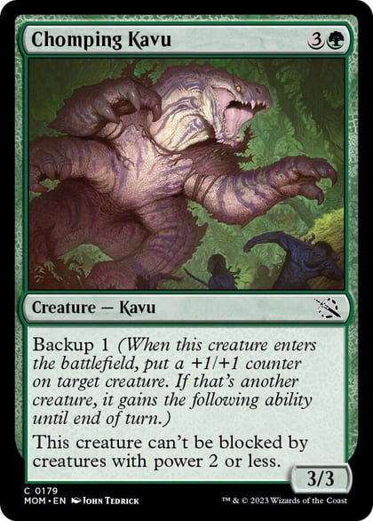 Chomping Kavu, March of the Machine 179