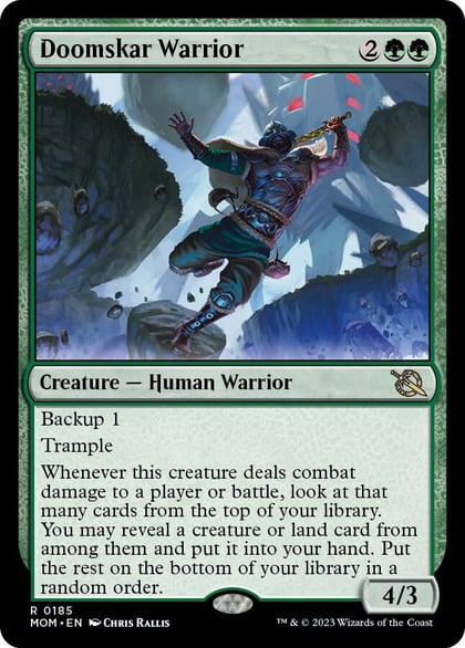 Doomskar Warrior, March of the Machine 185