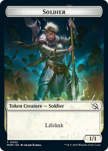 Soldier // Kraken Double-Sided Token, March of the Machine 2 // 4