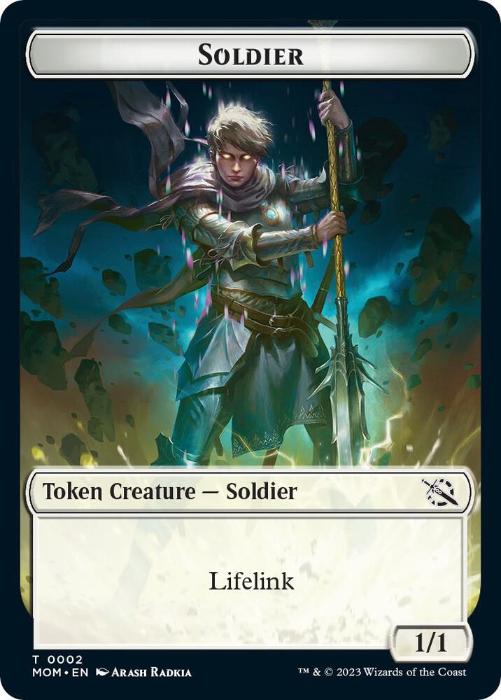 Soldier // Thopter Double-Sided Token, March of the Machine 2 // 19