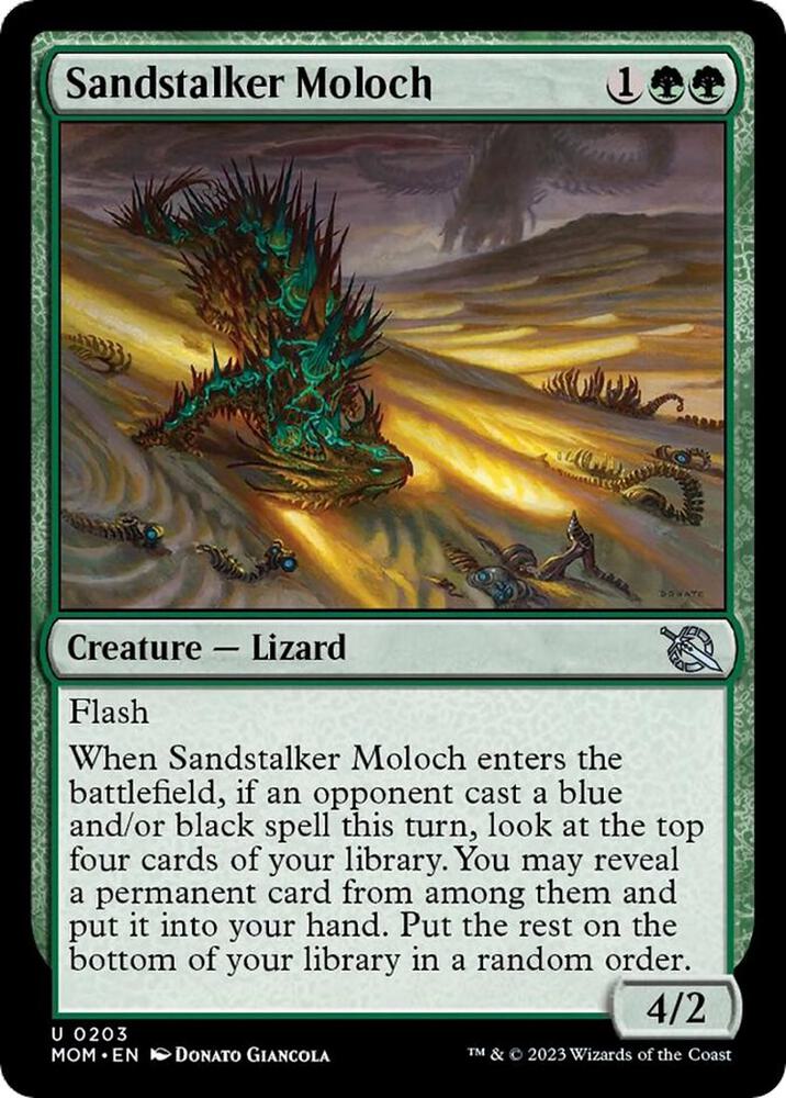 Sandstalker Moloch, March of the Machine 203