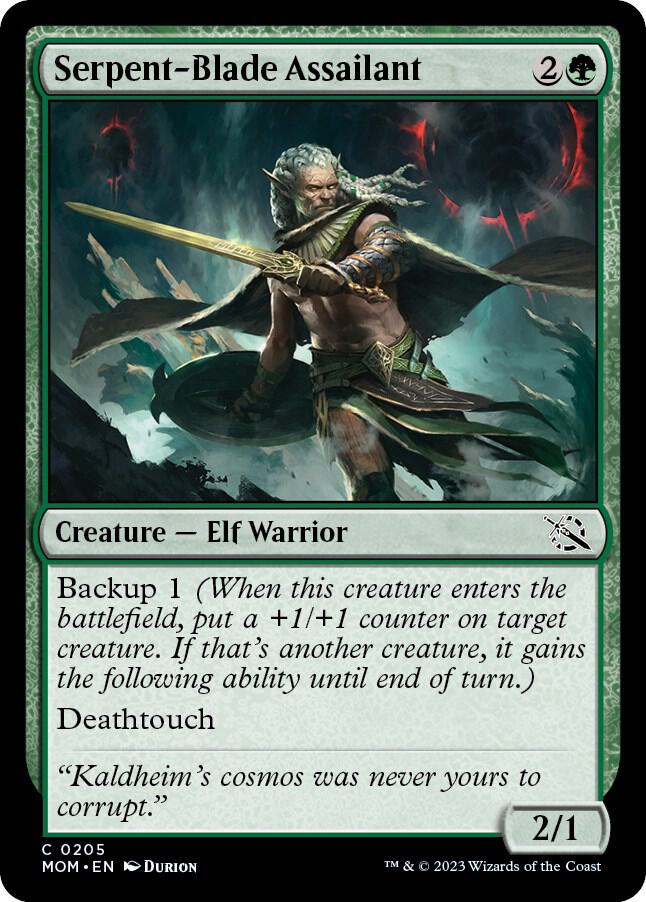 Serpent-Blade Assailant, March of the Machine 205