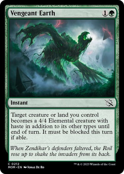 Vengeant Earth, March of the Machine 212