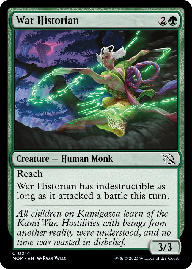War Historian, March of the Machine 214