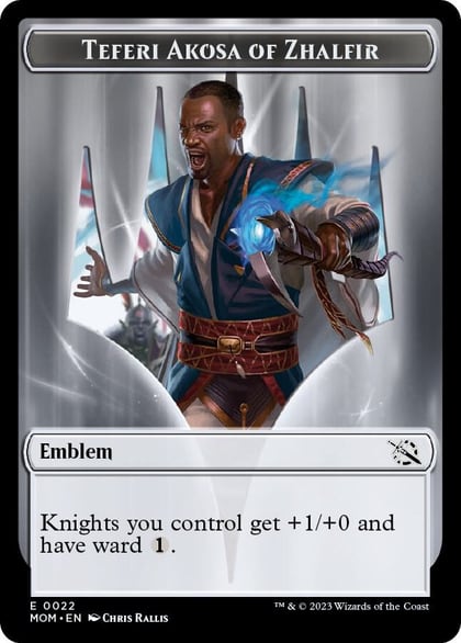 Emblem - Teferi Akosa of Zhalfir, March of the Machine 22