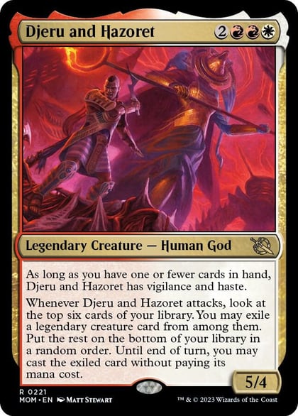 Djeru and Hazoret, March of the Machine 221