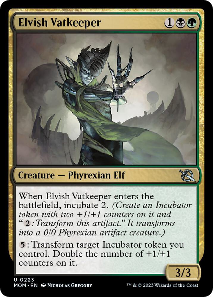 Elvish Vatkeeper, March of the Machine 223