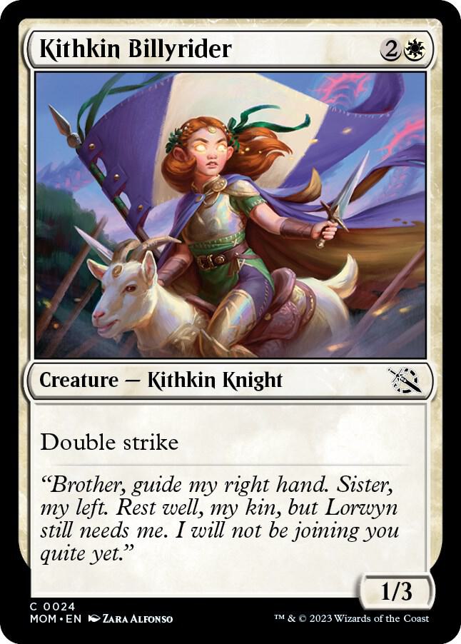 Kithkin Billyrider, March of the Machine 24