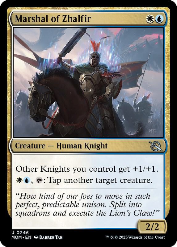 Marshal of Zhalfir, March of the Machine 246