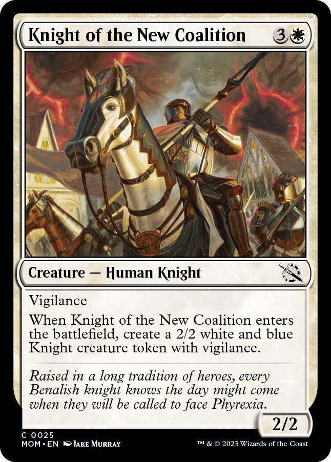 Knight of the New Coalition, March of the Machine 25