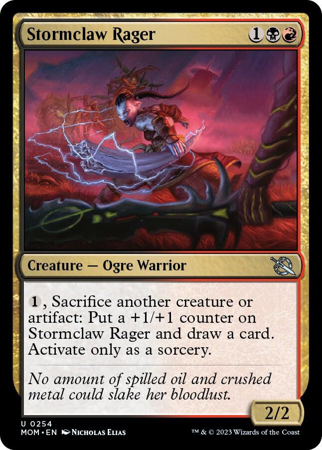Stormclaw Rager, March of the Machine 254
