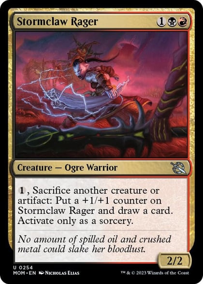 Stormclaw Rager, March of the Machine 254