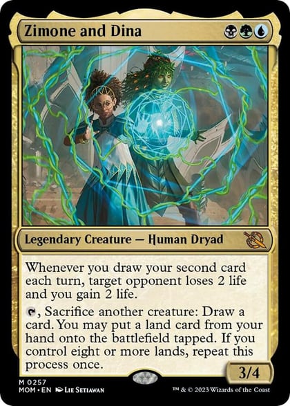 Zimone and Dina, March of the Machine 257