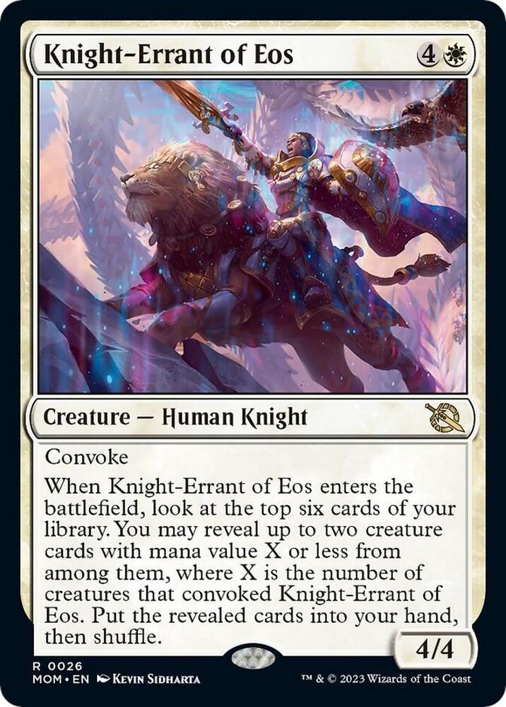 Knight-Errant of Eos, March of the Machine 26