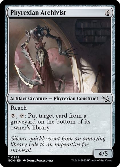 Phyrexian Archivist, March of the Machine 262