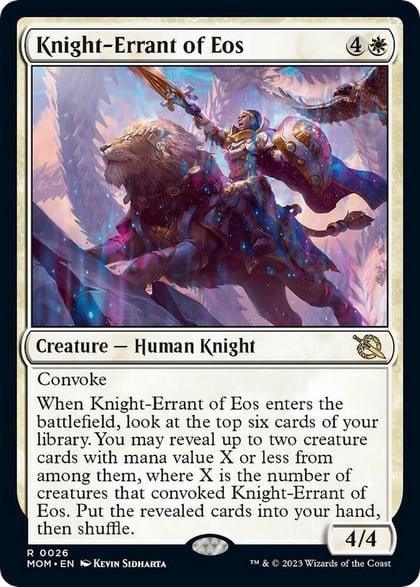 Knight-Errant of Eos, March of the Machine 26