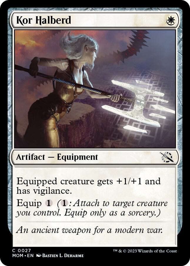 Kor Halberd, March of the Machine 27