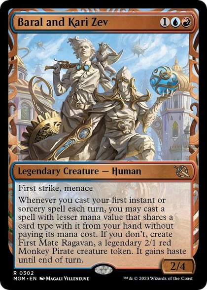 Baral and Kari Zev (Showcase), March of the Machine 302