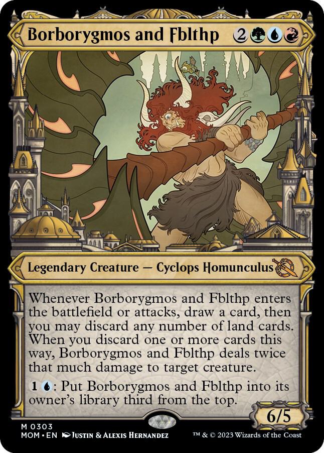 Borborygmos and Fblthp (Showcase), March of the Machine 303
