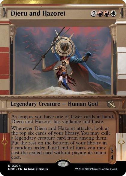Djeru and Hazoret (Showcase), March of the Machine 304
