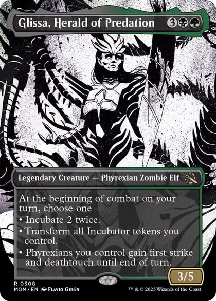 Glissa, Herald of Predation (Showcase), March of the Machine 308