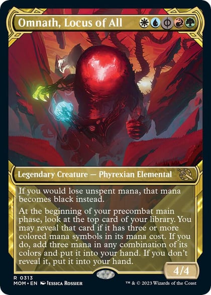 Omnath, Locus of All (Showcase), March of the Machine 313