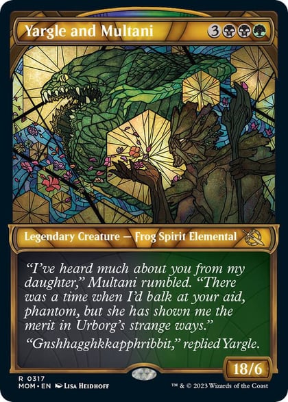 Yargle and Multani (Showcase), March of the Machine 317