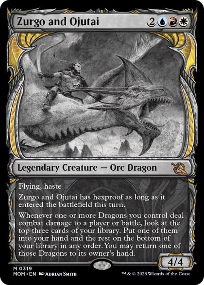 Zurgo and Ojutai (Showcase), March of the Machine 319
