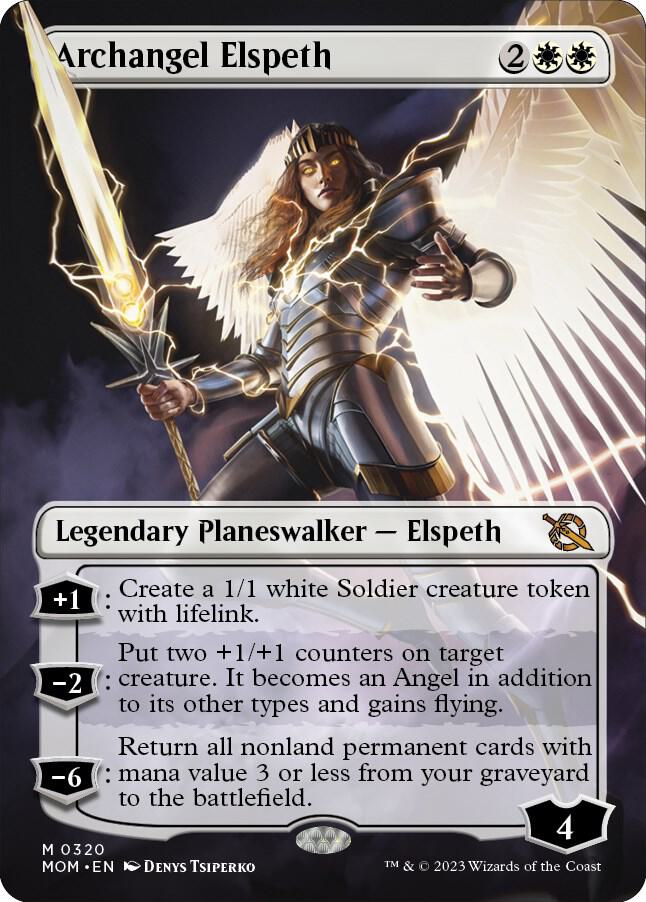 Archangel Elspeth (Borderless), March of the Machine 320