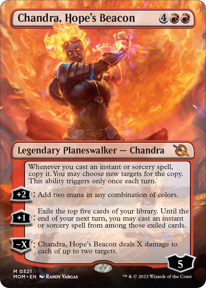 Chandra, Hope's Beacon (Borderless), March of the Machine 321