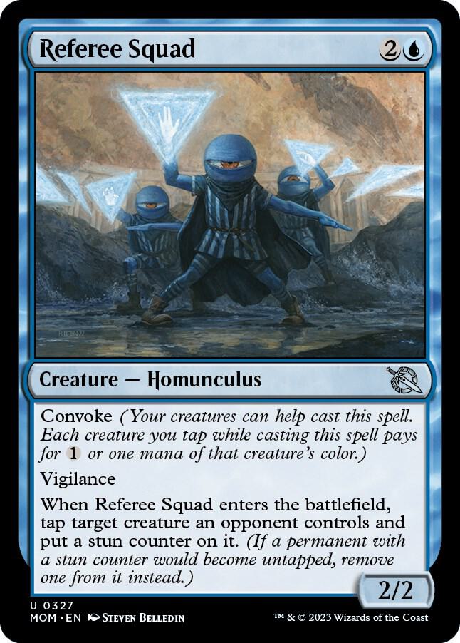 Referee Squad, March of the Machine 327