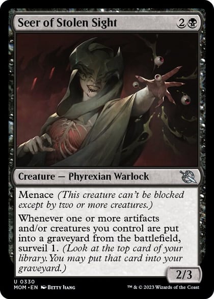 Seer of Stolen Sight, March of the Machine 330